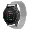 Каишка за Instinct 2S/2S Solar/Approach S70 42mm/fenix 7S Pro Sapphire Solar - Каишка за часовник QuickFit 20mm (W009) - Сребрист