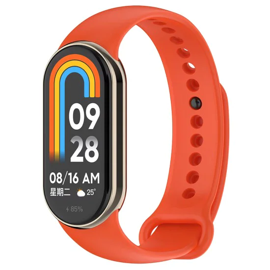 Каишка за Xiaomi Mi Band 8 / 8 NFC / 9 / 9 NFC - Каишка за часовник (W014) - Корал
