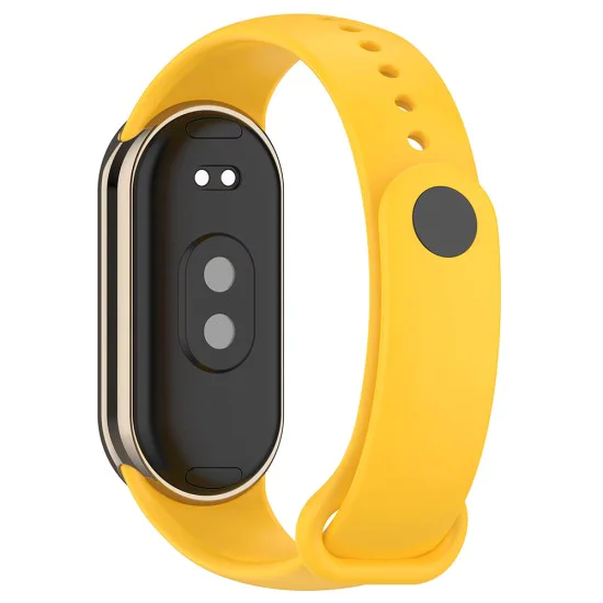Каишка за Xiaomi Mi Band 8 / 8 NFC / 9 / 9 NFC - Каишка за часовник (W014) - Жълт