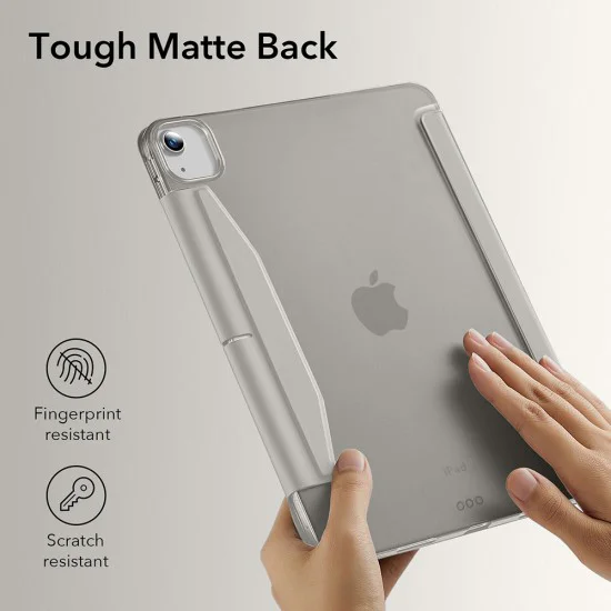 Калъф за iPad Air 13 (2024) - ESR Ascend Trifold - Frosted Grey