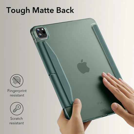 Калъф за iPad Pro 13 (2024) - ESR Ascend Trifold - Forest Green