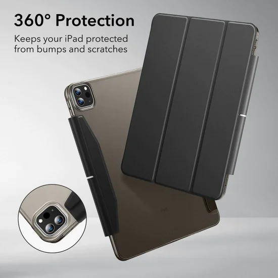 Калъф за iPad Pro 13 (2024) - ESR Ascend Trifold - Frosted Black