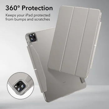 Калъф за iPad Pro 13 (2024) - ESR Ascend Trifold - Сив