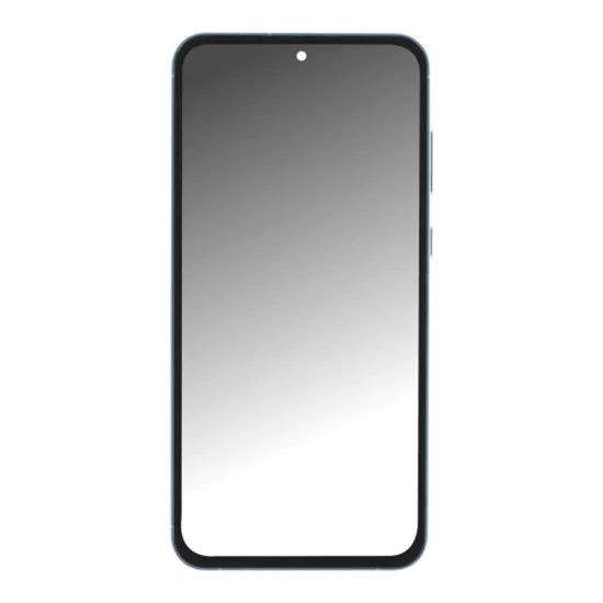 Екран с тъчскрийн и рамка, съвместим с Samsung Galaxy A55 (SM-A556) - Samsung (21716) - черен / тъмносин