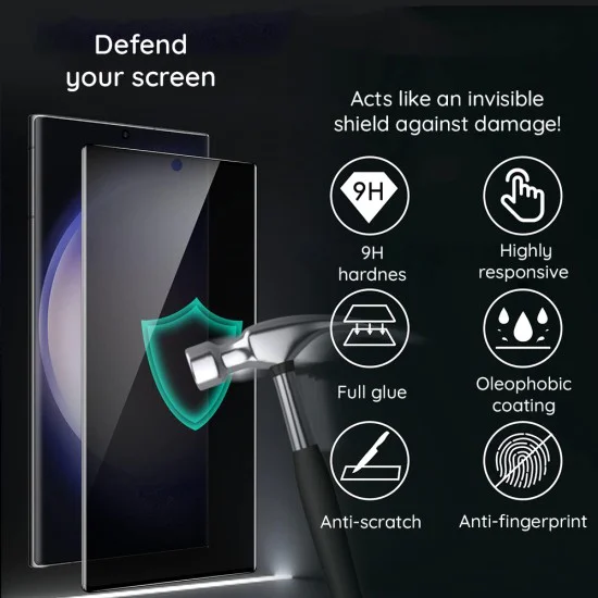 Протектор за iPhone 15 Plus - Lito HD PRO Privacy - Черен