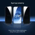 Протектор за iPhone 15 Plus - Lito HD PRO Privacy - Черен