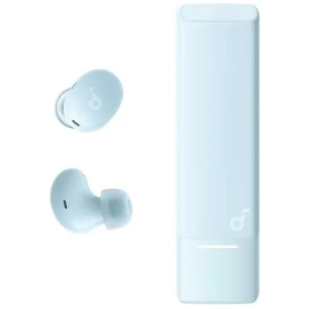 Bluetooth 5.4 безжични слушалки, шумопотискане, IP54, с микрофон - Anker SoundCore A30i (kA3958G11) - сини