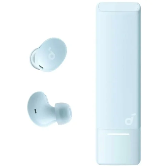 Bluetooth 5.4 безжични слушалки, шумопотискане, IP54, с микрофон - Anker SoundCore A30i (kA3958G11) - сини