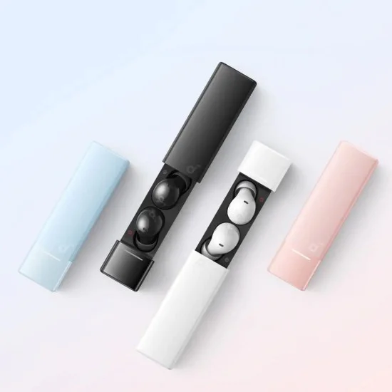 Bluetooth 5.4 безжични слушалки, шумопотискане, IP54, с микрофон - Anker SoundCore A30i (kA3958G11) - сини