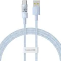 USB към Type-C кабел, супер бързо зареждане 100 W, 2 м - Baseus Gem (P1037373002311-01) - Galaxy Blue