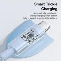 USB-C към Type-C кабел, супер бързо зареждане 100 W, 2 м - Baseus Gem (P10373000311-01) - Galaxy Blue