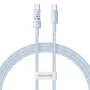 USB-C към Type-C кабел, супер бързо зареждане 100 W, 2 м - Baseus Gem (P10373000311-01) - Galaxy Blue