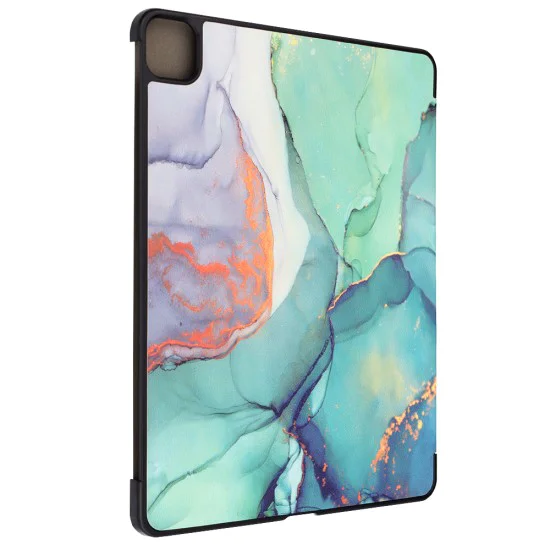 Калъф за iPad Air 13 (2024) - FoldPro - Green Time