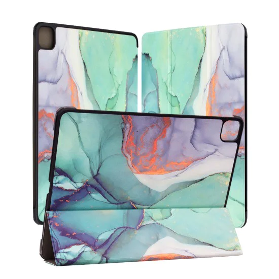 Калъф за iPad Pro 13 (2024) - FoldPro - Green Time
