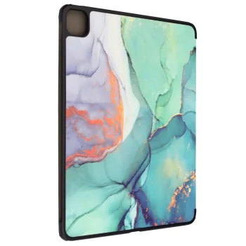 Калъф за iPad Pro 13 (2024) - FoldPro - Green Time