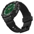 Протектор за Samsung Galaxy Watch Ultra 47mm + каишка - Spigen - Rugged Armor Pro - черен