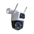 8MP Wi-Fi камера за наблюдение с бързо откриване и известяване - Imou Outdoor Camera Cruiser Dual (IPC-S7XP-8M0WED-0360B) - Бял