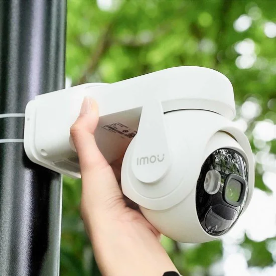 Wi-Fi камера за наблюдение с батерия, Type-C, 15000mAh, 3MP - Imou Outdoor Camera Cell PT Cell (IPC-K9EP-3T0WE) - Бял