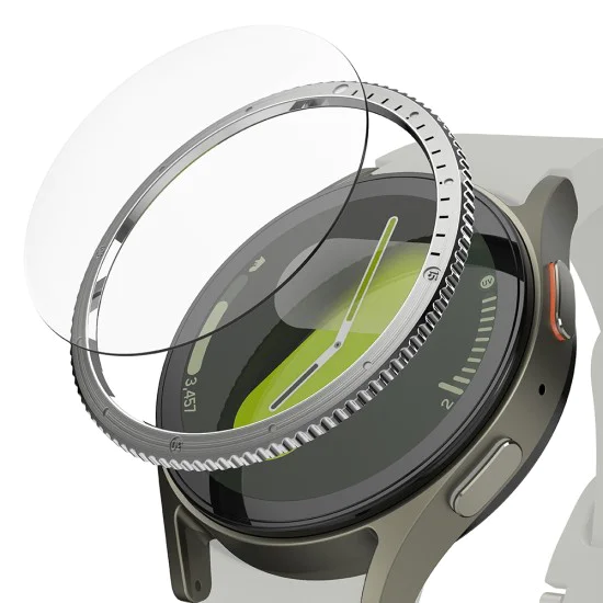 Рамка за Samsung Galaxy Watch7 40mm - Ringke Bezel Styling - Silver Pattern7 (CB-GW7-40-03)