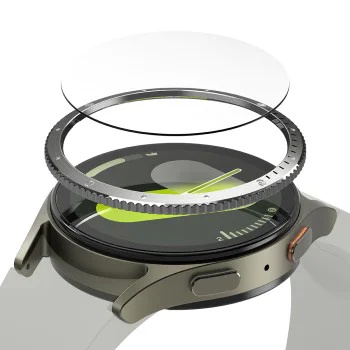 Рамка за Samsung Galaxy Watch7 40mm - Ringke Bezel Styling - Silver Pattern7 (CB-GW7-40-03)