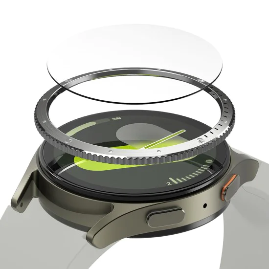 Рамка за Samsung Galaxy Watch7 40mm - Ringke Bezel Styling - Silver Pattern7 (CB-GW7-40-03)