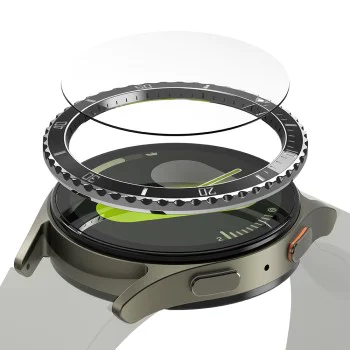 Премиум рамка за Samsung Galaxy Watch7 40mm - Ringke Bezel Styling - Black Pattern4 (CB-GW7-40-80)