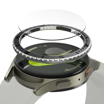 Премиум рамка за Samsung Galaxy Watch7 40mm - Ringke Bezel Styling - Black Pattern3 (CB-GW7-40-96)