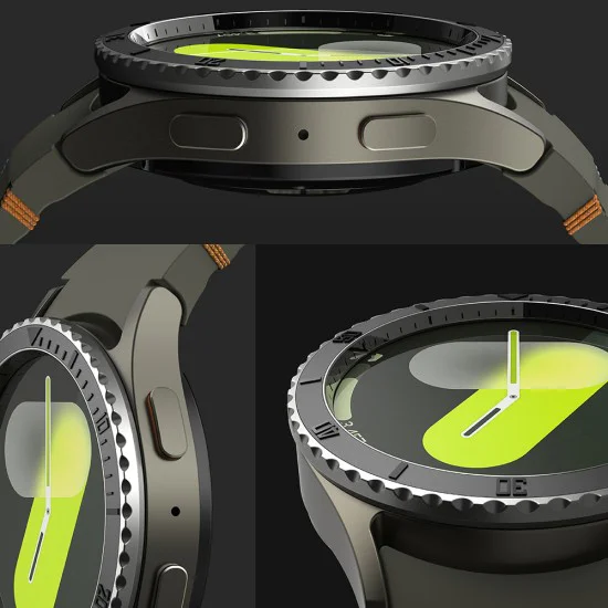 Премиум рамка за Samsung Galaxy Watch7 40mm - Ringke Bezel Styling - Black Pattern3 (CB-GW7-40-96)