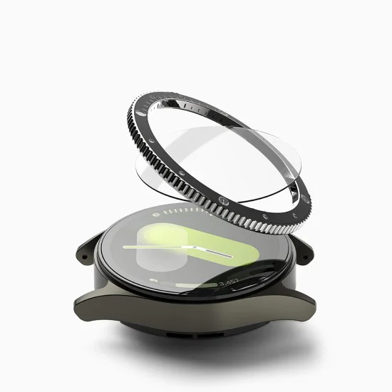 Премиум рамка за Samsung Galaxy Watch7 40mm - Ringke Bezel Styling - Black Pattern2 (CB-GW7-40-99)