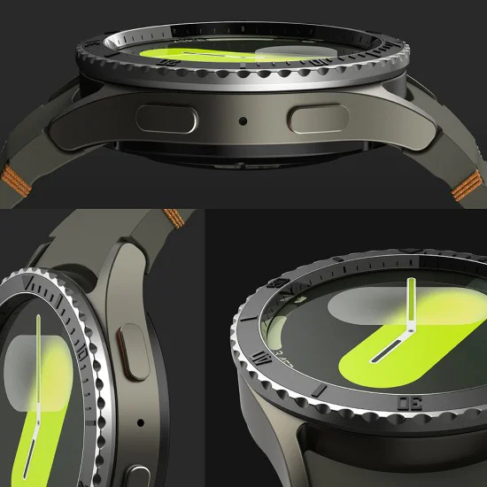 Премиум рамка за Samsung Galaxy Watch7 44mm - Ringke Bezel Styling - Black Pattern3 (CB-GW7-44-96)