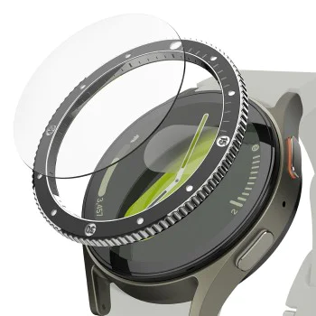Премиум рамка за Samsung Galaxy Watch7 44mm - Ringke Bezel Styling - Black Pattern2 (CB-GW7-44-99)