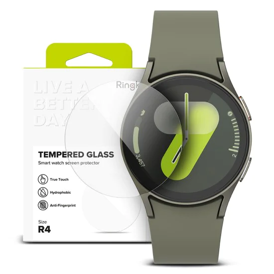 Протектор за Samsung Galaxy Watch7 40mm (комплект от 4) - Ringke Tempered Glass R4 - Clear
