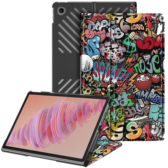 Калъф за Lenovo Tab Plus - FoldPro - Urban Vibe
