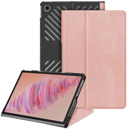 Калъф за Lenovo Tab Plus - FoldPro - Rose Gold