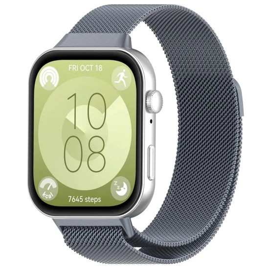 Каишка за Huawei Watch Fit 3 - Каишка за часовник (W009) - Синя