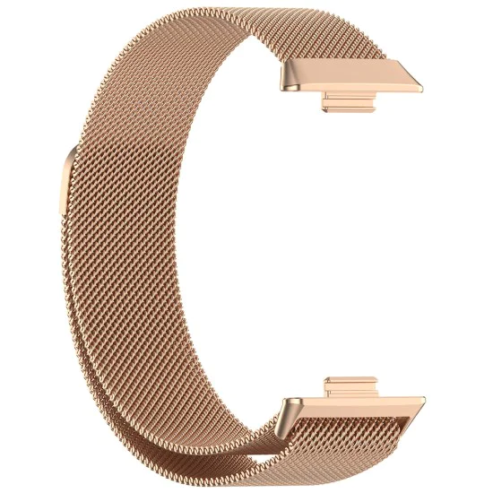 Каишка за Huawei Watch Fit 3 - Каишка за часовник (W009) - Розово злато