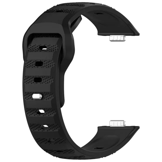Каишка за Huawei Watch Fit 3 - Каишка за часовник (W050) - Черна