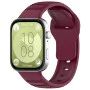 Каишка за Huawei Watch Fit 3 - Каишка за часовник (W050) - Бордо