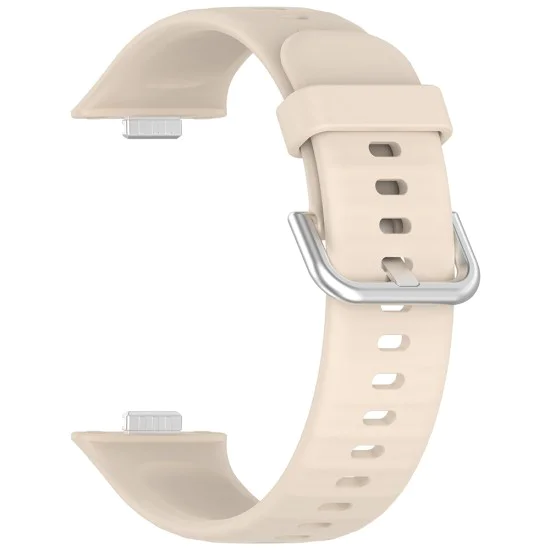 Каишка за Huawei Watch Fit 3 - Каишка за часовник 24 мм (W061) - Бежов