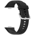 Каишка за Huawei Watch Fit 3 - Каишка за часовник 24 мм (W061) - Черна