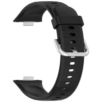 Каишка за Huawei Watch Fit 3 - Каишка за часовник 24 мм (W061) - Черна