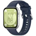 Каишка за Huawei Watch Fit 3 - Каишка за часовник 24mm (W061) - Navy Blue