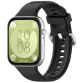 Каишка за Huawei Watch Fit 3 - Каишка за часовник 24 мм (W061) - Черна