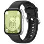 Каишка за Huawei Watch Fit 3 - Каишка за часовник 24 мм (W061) - Черна