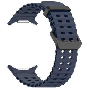 Techsuit - Watchband (W062) - Samsung Galaxy Watch Ultra 47mm / Watch Ultra 2 - Navy Blue