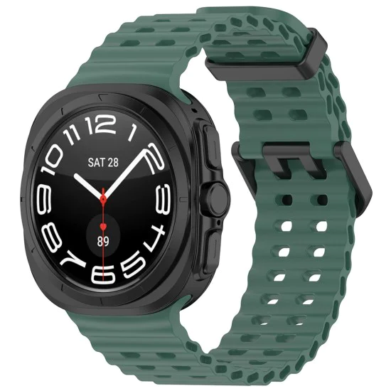 Каишка за Samsung Galaxy Watch Ultra 47mm - Каишка за часовник (W062) - Зелена