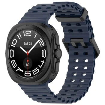 Techsuit - Watchband (W062) - Samsung Galaxy Watch Ultra 47mm / Watch Ultra 2 - Navy Blue