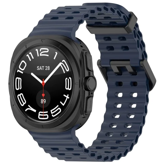 Каишка за Samsung Galaxy Watch Ultra 47mm - Каишка за часовник (W062) - Navy Blue