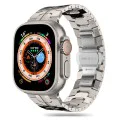 Каишка за Apple Watch 1/2/3/3/4/4/5/5/5/6/6/7/8/7/8/9/10/SE/SE/SE 2/Ultra/Ultra 2 ( 42/44/45/46/49 мм) - Каишка за часовник (W063) - Титан