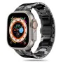 Каишка за Apple Watch 1/2/3/3/4/4/5/5/5/6/6/7/8/7/8/9/10/SE/SE/SE 2/Ultra/Ultra 2 ( 42/44/45/46/49 мм) - Каишка за часовник (W063) - Черен